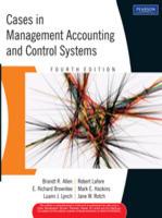 Cases in Management Accounting and Control Systems