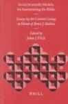 Social Scientific Models for Interpreting the Bible