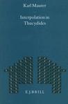 Interpolation in Thucydides