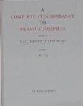 A Complete Concordance to Flavius Josephus, Volume 1 A-D (?-?)