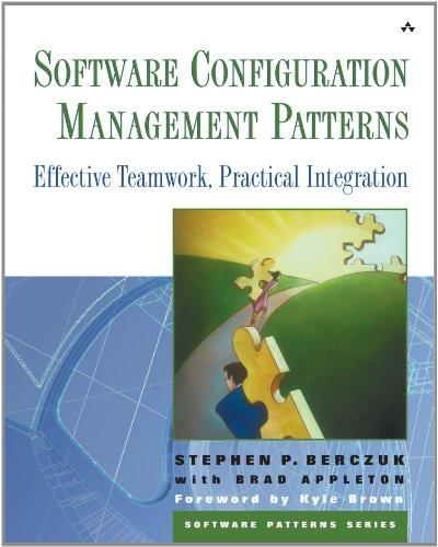 Software Configuration Management Patterns: Effective Teamwork, Practical Integration