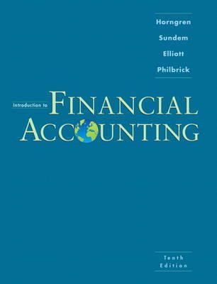 Introduction to Financial Accounting (10th Edition)