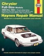 Chrysler Full-Size Models (1988-1993) Automotive Repair Manual (Haynes Automotive Repair Manuals)