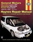 General Motors Chevrolet Lumina Apv Oldsmobile Silhouette Pontiac Trans Sport 1990 Thru 1996: All Models( Series - HAYNE'S AUTOMOTIVE REPAIR MANUAL )