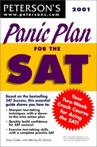 Panic Plan for the Sat 2001 (Arco Panic Plan for the SAT) 