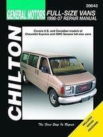 Gm Full-Size Vans 1998-07 Repair Manaul (Chilton'S Total Car Care Repair Manuals)