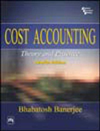 Cost Accounting: Theory and Practice