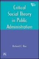 Critical Social Theory In Public Administration