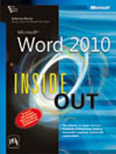 Microsoft Word 2010 Inside Out