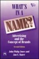 What's In A Name?: Advertising And The Concept Of Brands