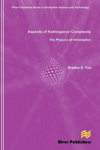 Aspects of Kolmogorov Complexity the Physics of Information