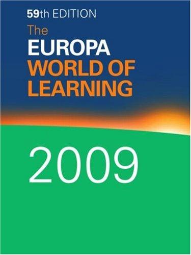 The Europa World of Learning 2009