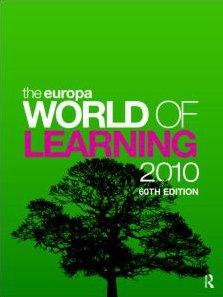 The Europa World of Learning 2 Volume Set