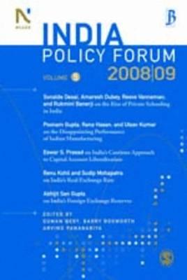 India Policy Forum 2008-09