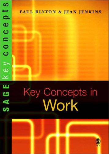 Key Concepts in Work