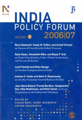 India Policy Forum 2006-07: Volume 3