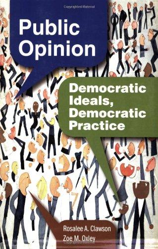 Public Opinion: Democratic Ideals, Democratic Practice 