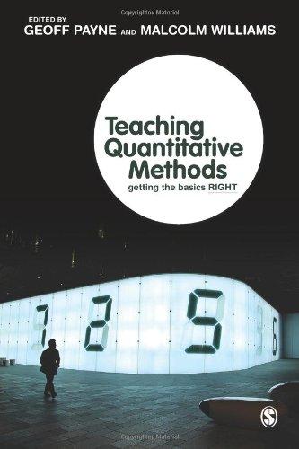 Teaching Quantitative Methods: Getting the Basics Right