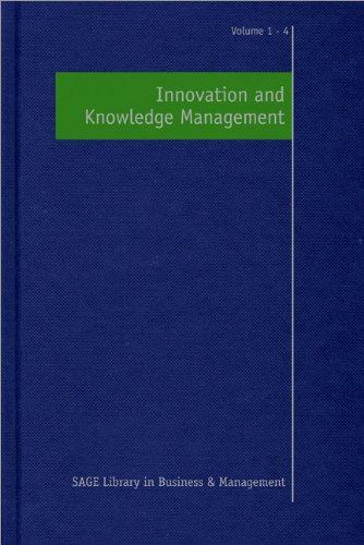 Innovation and Knowledge Management (SAGE Library in Business and Management)