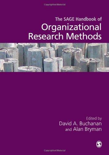 The SAGE Handbook of Organizational Research Methods 