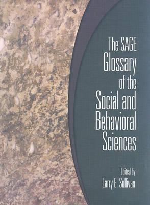 The SAGE Glossary of the Social and Behavioral Sciences