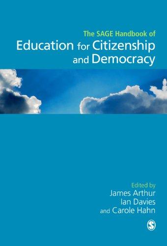 Sage Handbook of Education for Citizenship and Democracy