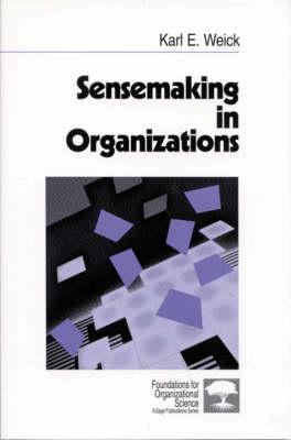 Sensemakingin Organizations (Foundations for Organizational Science)