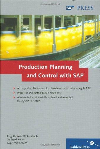 Production Plannning and Control with SAP 