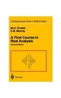 A First Course In Real Analysis 2nd Edition