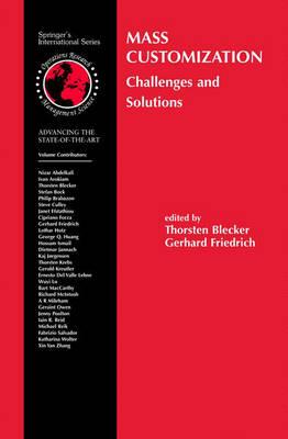 Mass Customization: Challenges and Solutions (International Series in Operations Research & Management Science)