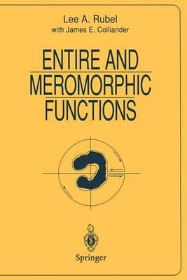 Entire and Meromorphic Functions (Universitext)