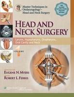 Master Techniques In Otolaryngology - Head And Neck Surgery: Head And Neck Surgery Vol 1 (Hb 2014)