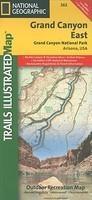 Grand Canyon East: Grand Canyon National Park, Arizona, USA Outdoor Recreation Map