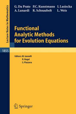 Functional Analytic Methods for Evolution Equations (Lecture Notes in Mathematics)