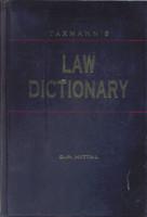 Law Dictionary (With CD-ROM)