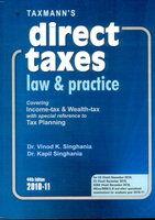 Direct Taxes Law And Practice