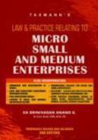 Law & Practice Relating to Micro Small and Medium Entreprises
