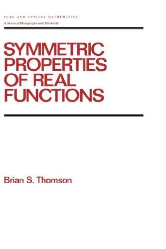 Symmetric Properties of Real Functions