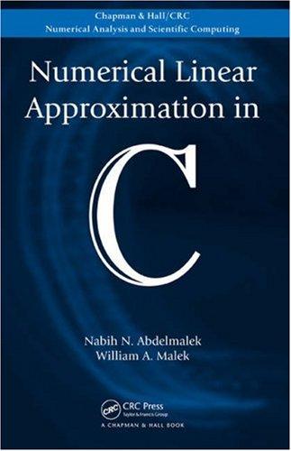 Numerical Linear Approximation in C [With CDROM]