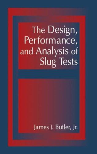 The Design, Performance, and Analysis of Slug Tests 