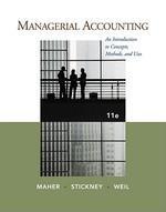 MANAGERIAL ACCOUNTING: AN INTRODUCTION TO CONCEPTS, METHODS, AND USES.
