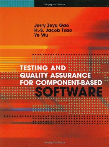 Testing and Quality Assurance for Component-Based Software (Artech House Computing Library) 