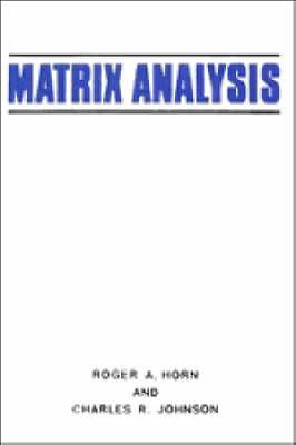 Matrix Analysis