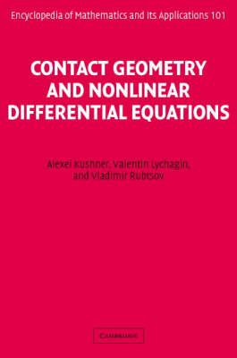 Contact Geometry and Nonlinear Differential Equations (Encyclopedia of Mathematics and its Applications)