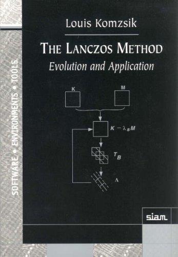 The Lanczos Method: Evolution and Application (Software, Environments and Tools)