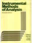 Instrumental Methods of Analysis